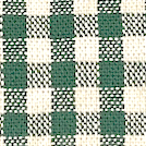 Green Gingham Tie-On Dog Bandana for Dogs