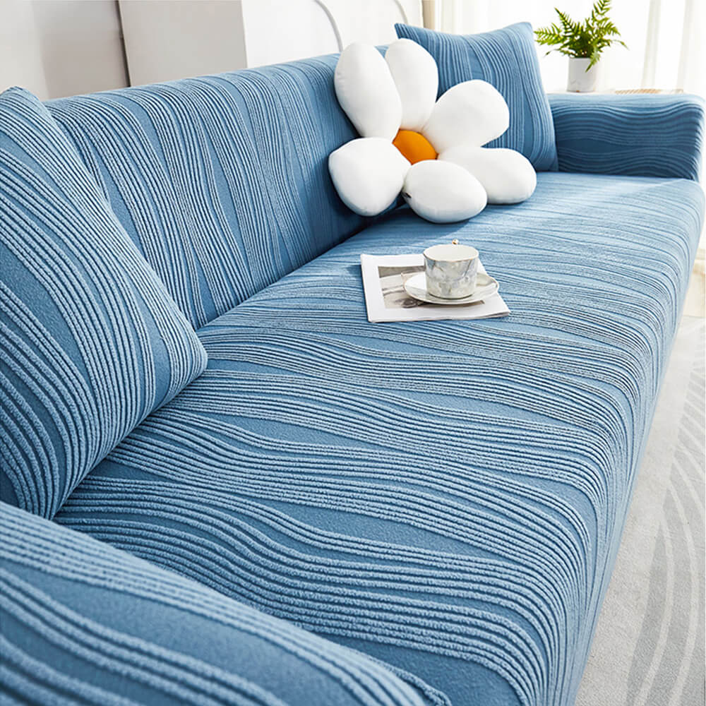 Stretch Jacquard Couch Cover with Scratch Resistance, 1-5 Seat