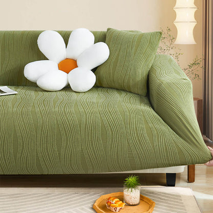 Stretch Jacquard Couch Cover with Scratch Resistance, 1-5 Seat