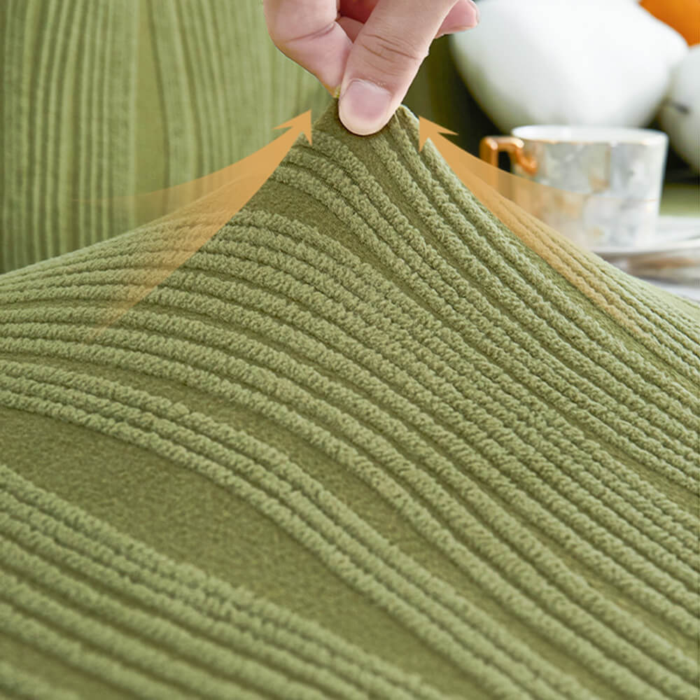 Stretch Jacquard Couch Cover with Scratch Resistance, 1-5 Seat
