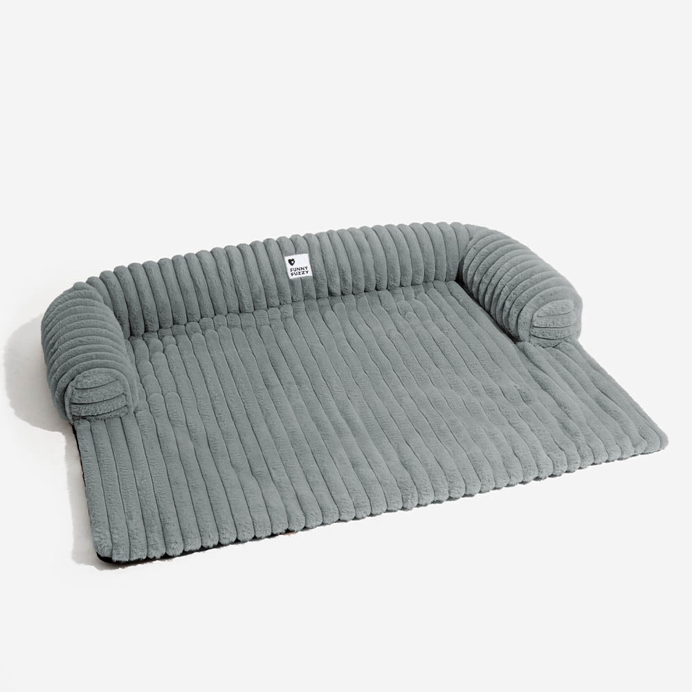 Fluffy Bolster Dog Mat and Couch Cover, Non-Slip, 6 Colors