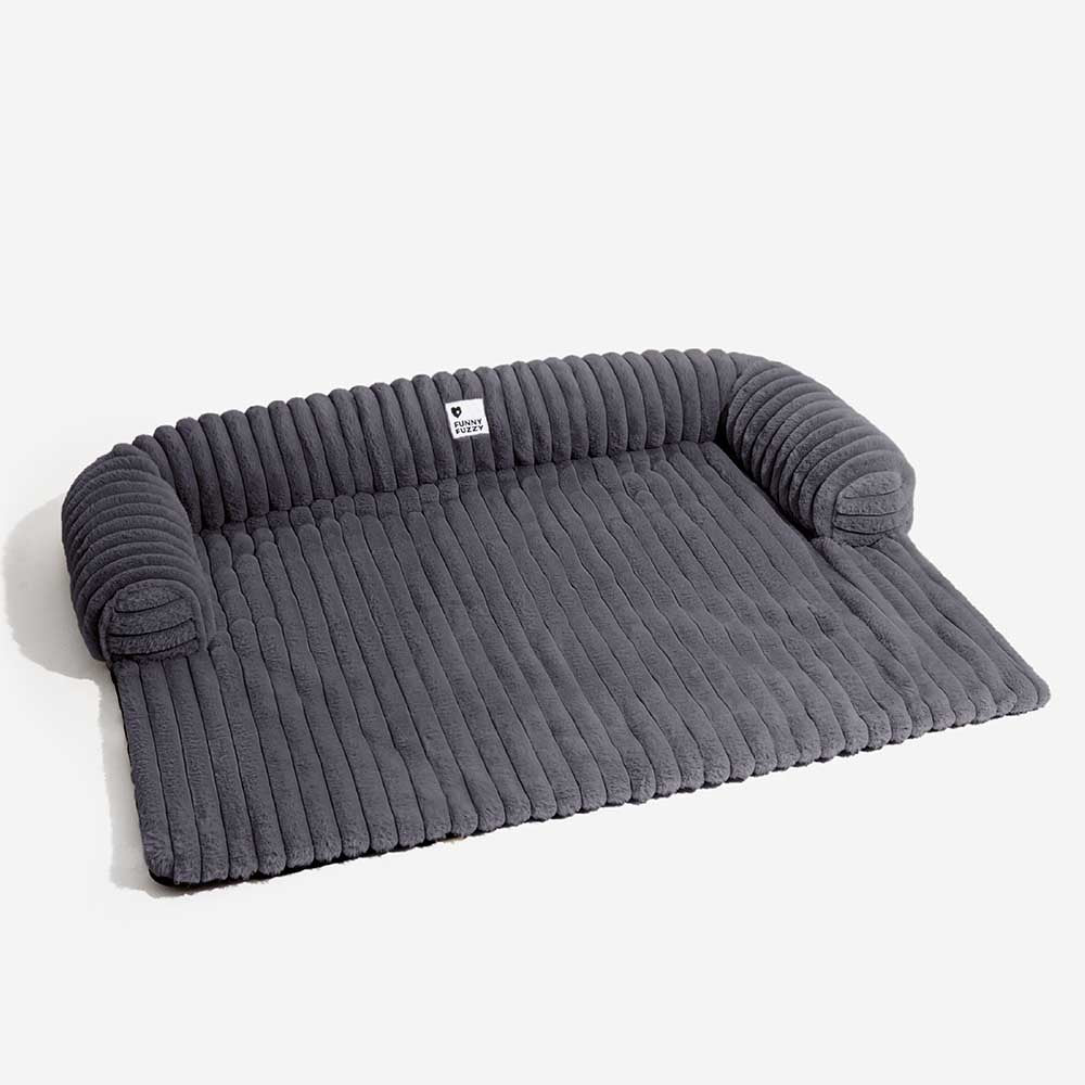 Fluffy Bolster Dog Mat and Couch Cover, Non-Slip, 6 Colors
