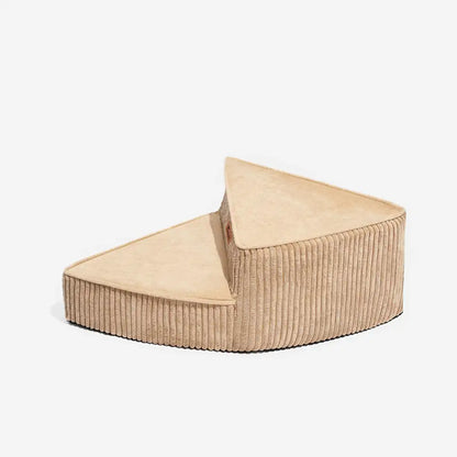Spiral Corduroy Dog Stairs for Bed and Sofa, 2-4 Steps