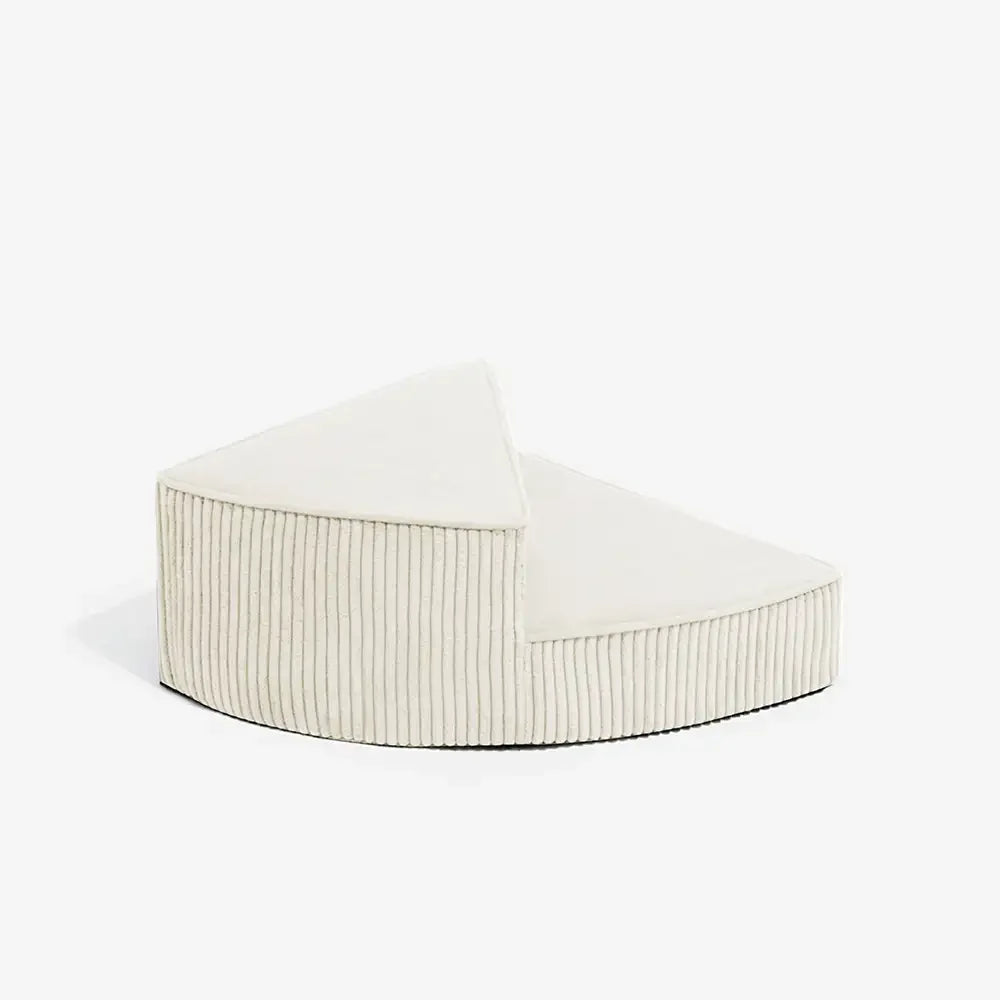 Spiral Corduroy Dog Stairs for Bed and Sofa, 2-4 Steps
