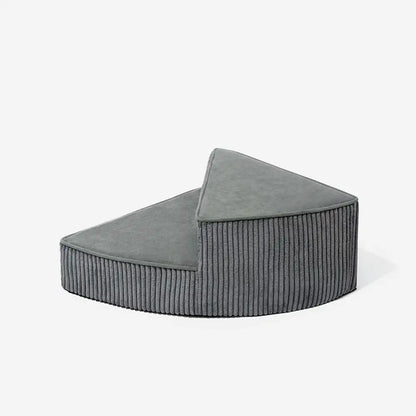 Spiral Corduroy Dog Stairs for Bed and Sofa, 2-4 Steps