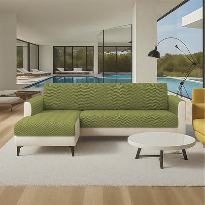 Waterproof Non-Slip Pet Couch Cover in Chenille, Striped