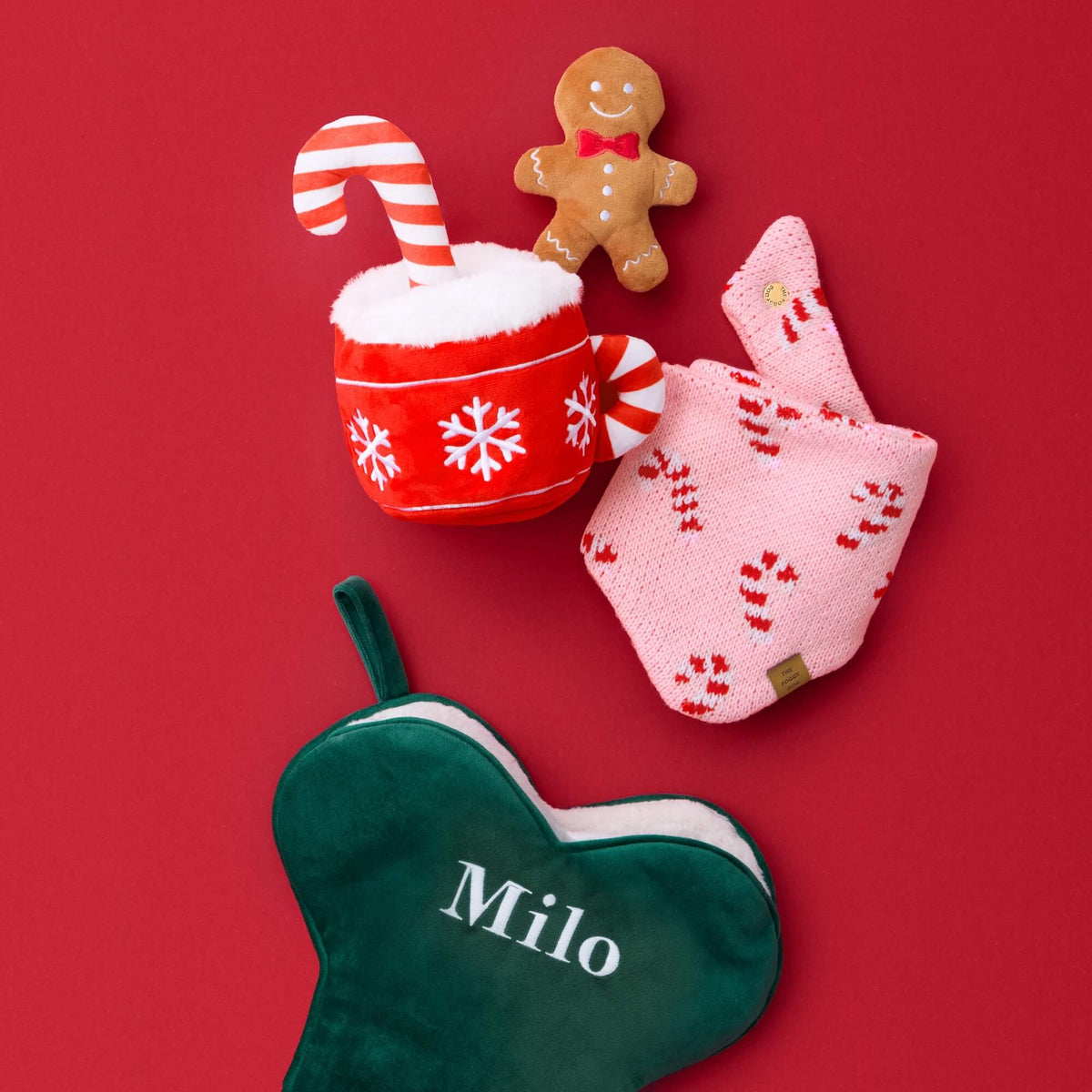 Hot Cocoa Snuffle Dog Toy with Removable Squeaker Ball