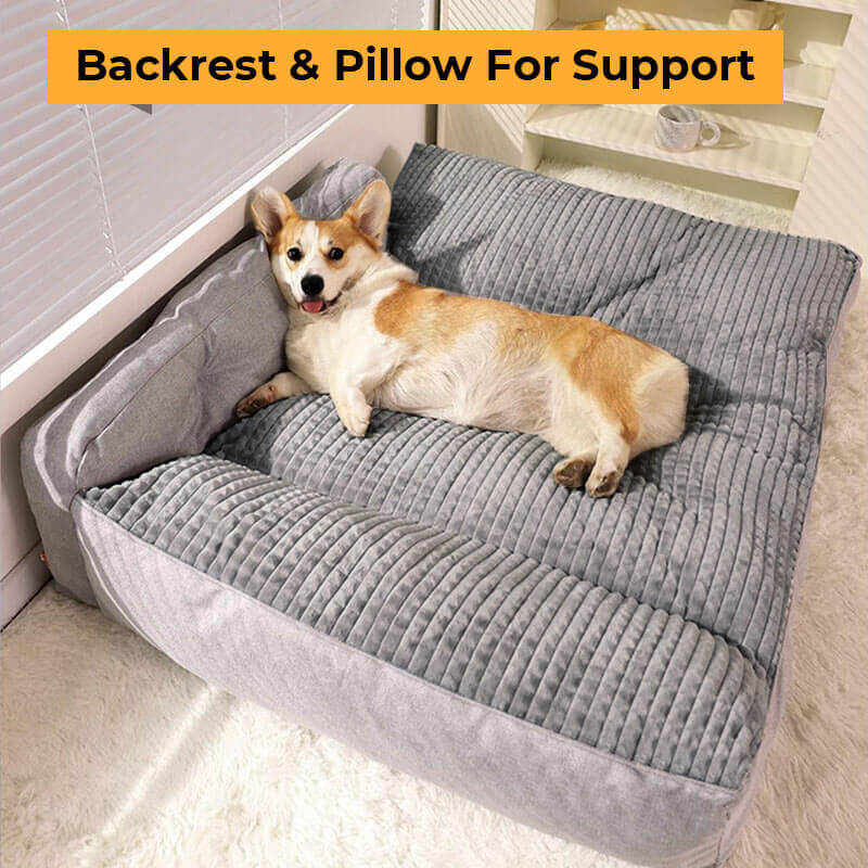 Thick Washable Dog and Cat Pillow Bed, All Seasons