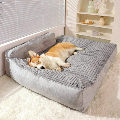Thick Washable Dog and Cat Pillow Bed, All Seasons