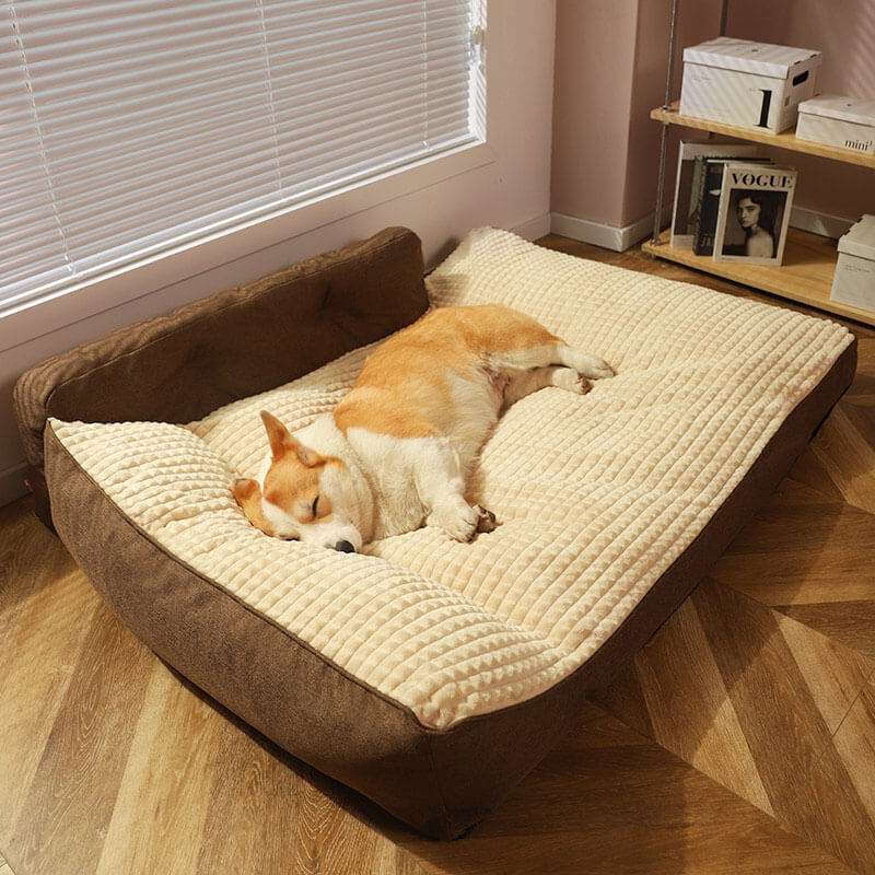 Thick Washable Dog and Cat Pillow Bed, All Seasons