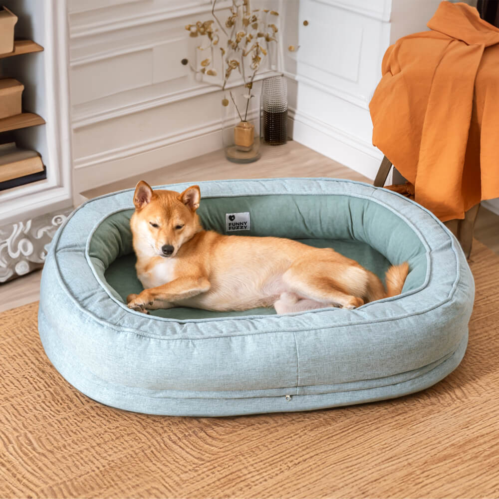 Replacement Cover for Donut Dog Bed, Machine Washable