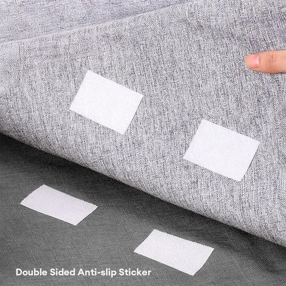 Double-Sided Anti-Slip Stickers for Couch Covers and Rugs