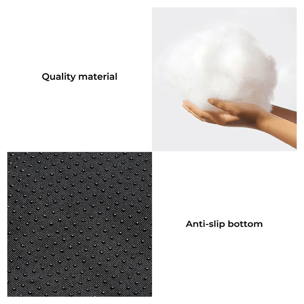 Fluffy Faux Fur Calming Dog Bed and Sofa Protector Mat