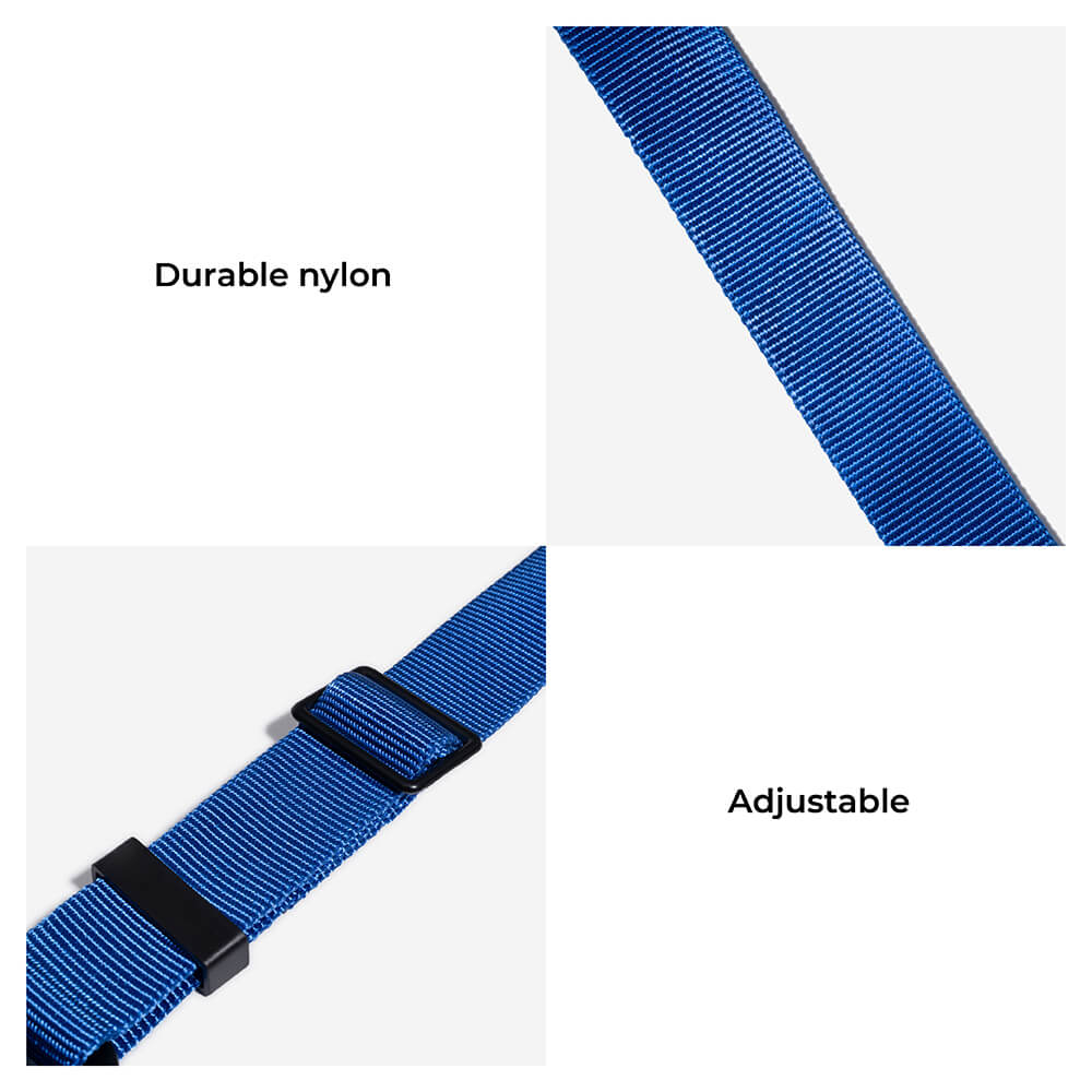 Adjustable Dog Car Seat Belt with Elastic Reflective Strap