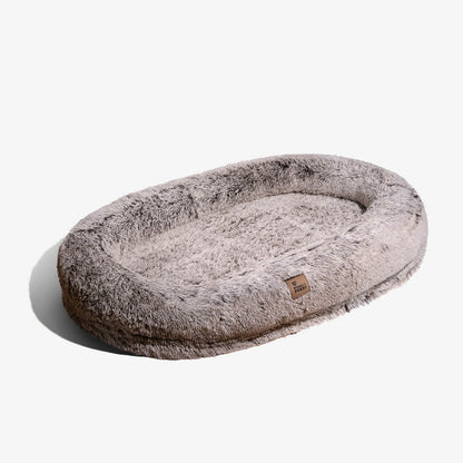 Orthopedic Donut Dog Bed with Waterproof Liner, Washable