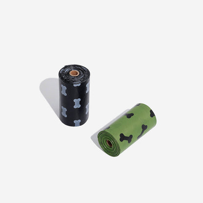 Lavender Scented Biodegradable Dog Poop Bags, 15 Per Roll