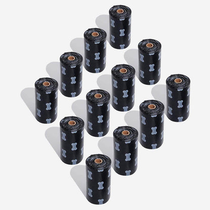 Lavender Scented Biodegradable Dog Poop Bags, 15 Per Roll