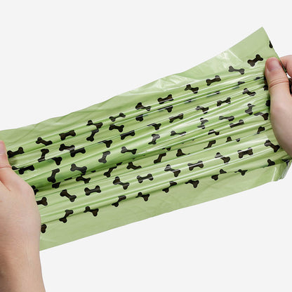 Lavender Scented Biodegradable Dog Poop Bags, 15 Per Roll