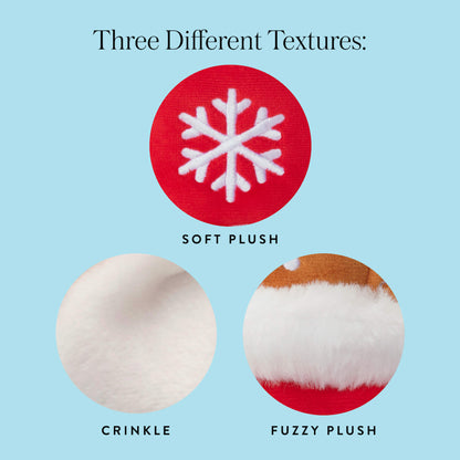 Hot Cocoa Snuffle Dog Toy with Removable Squeaker Ball