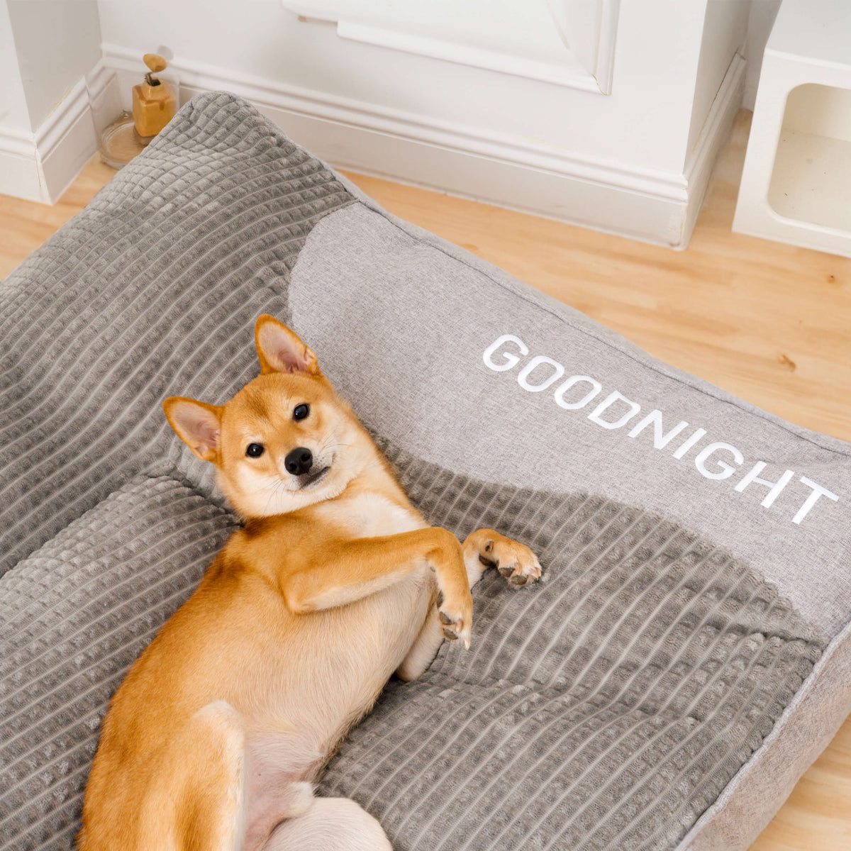 Crystal Velvet Replacement Cover for Large Dog Cushion Bed