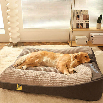 Crystal Velvet Replacement Cover for Large Dog Cushion Bed