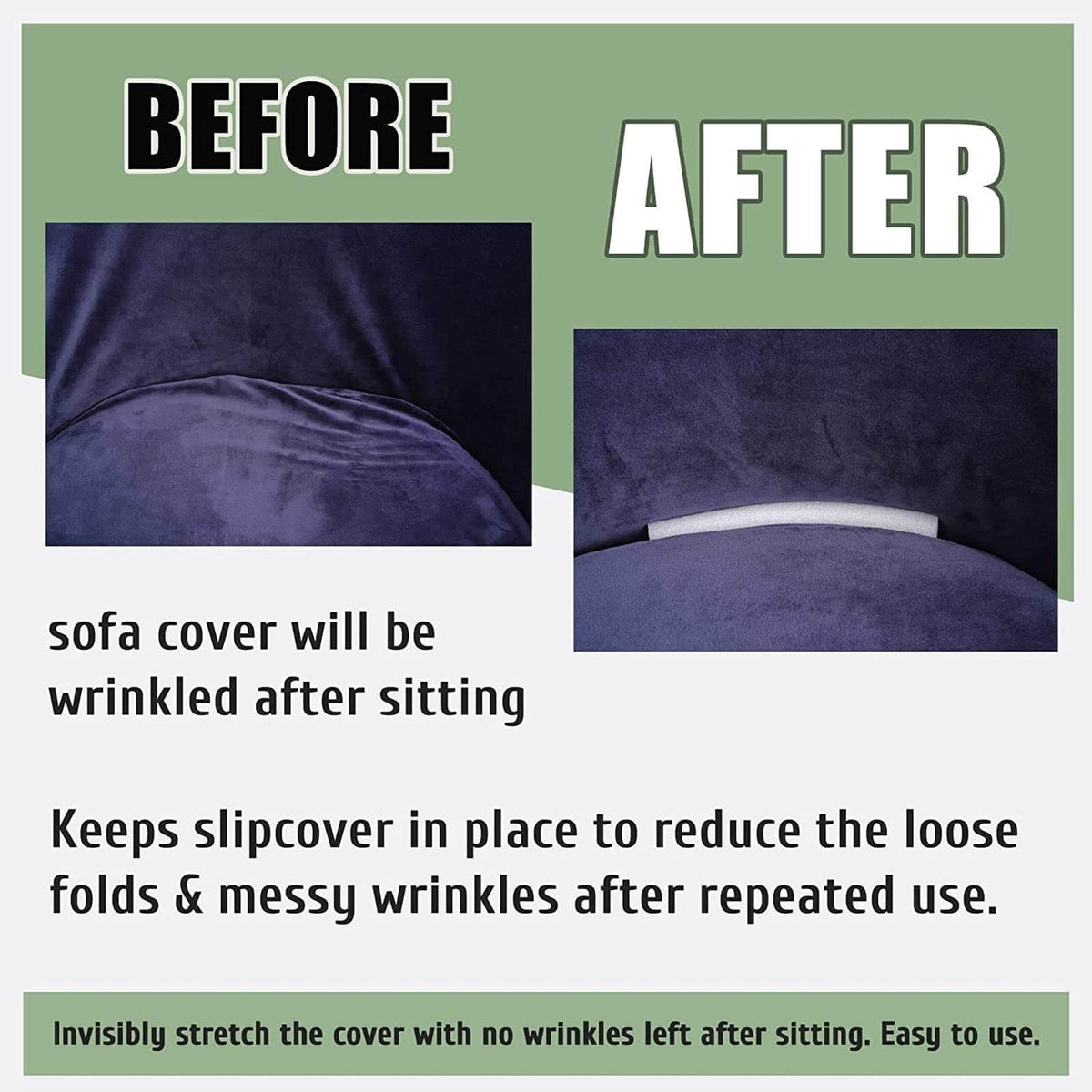 Foam Anti-Slip Couch Cover Fixing Sticks for Sofa Gaps
