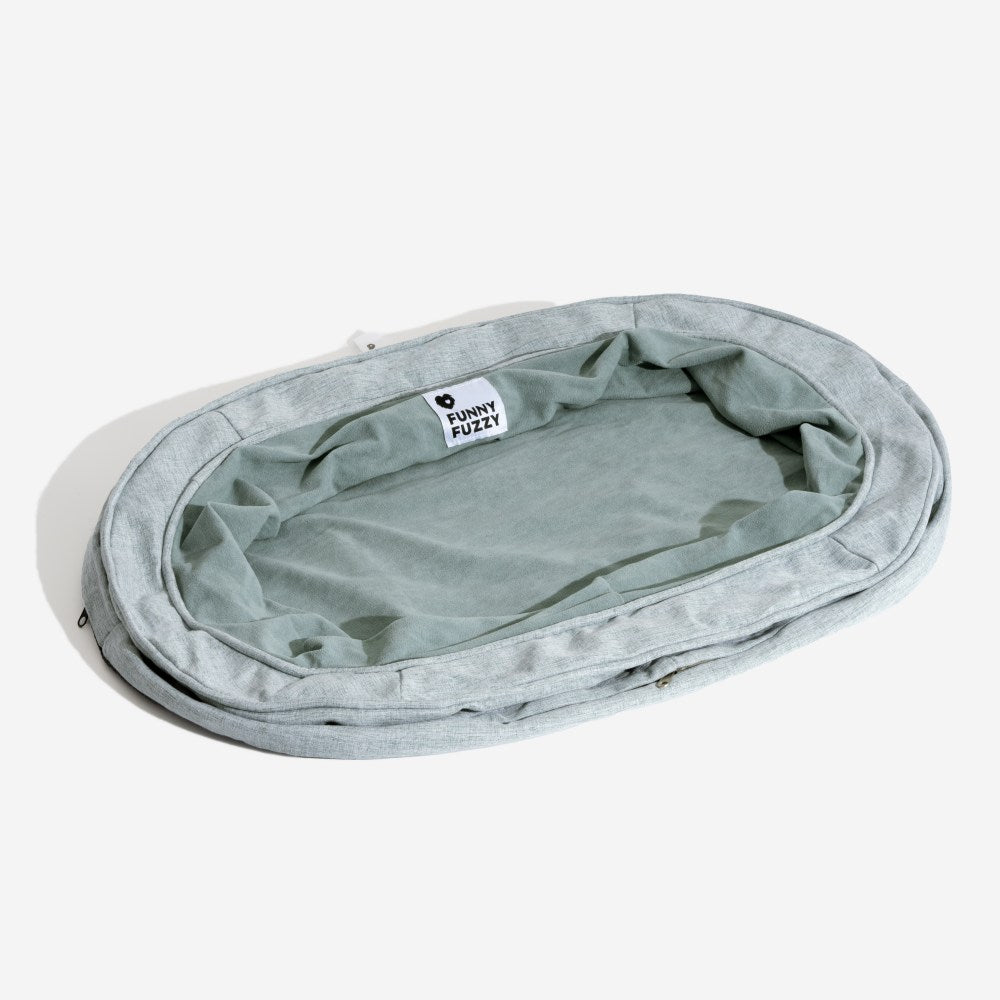 Replacement Cover for Donut Dog Bed, Machine Washable