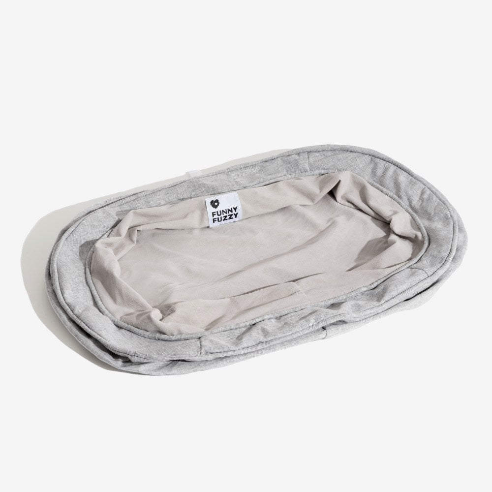 Replacement Cover for Donut Dog Bed, Machine Washable