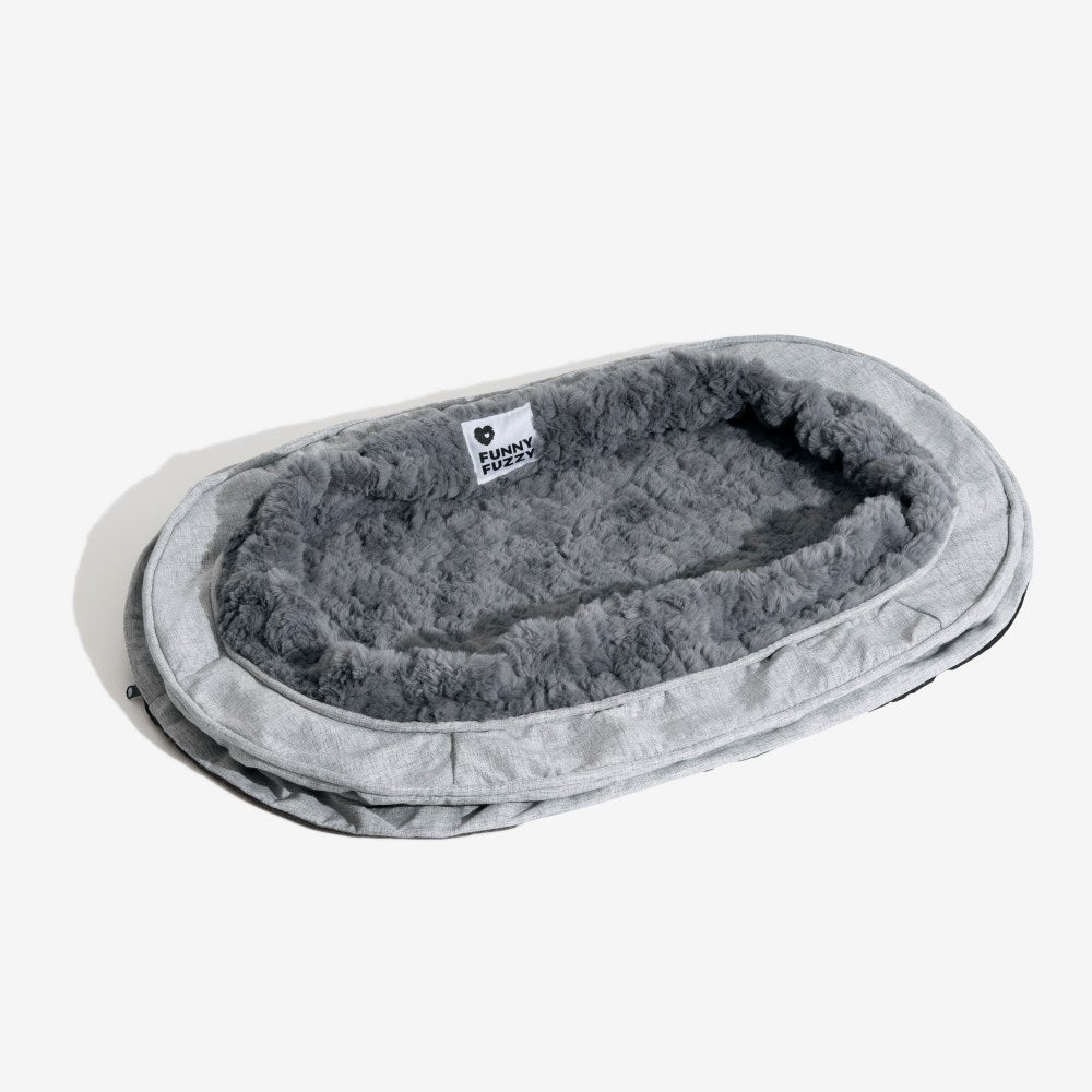 Replacement Cover for Donut Dog Bed, Machine Washable