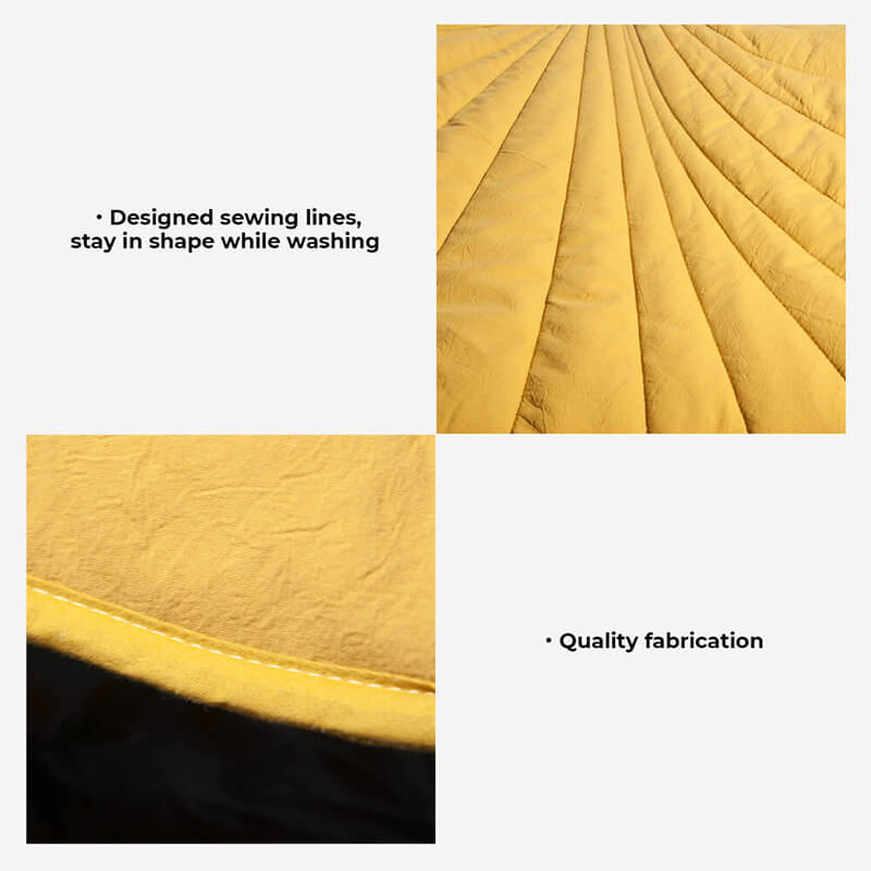 Leaf-Shaped Dog Blanket and Couch Mat, Machine Washable