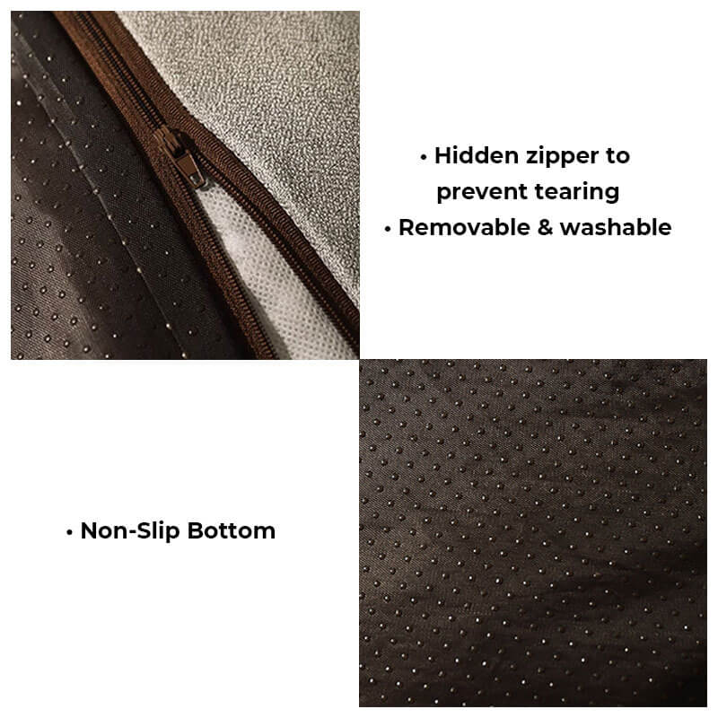 Extra Large Thick Dog Cushion Bed with Non-Slip Base