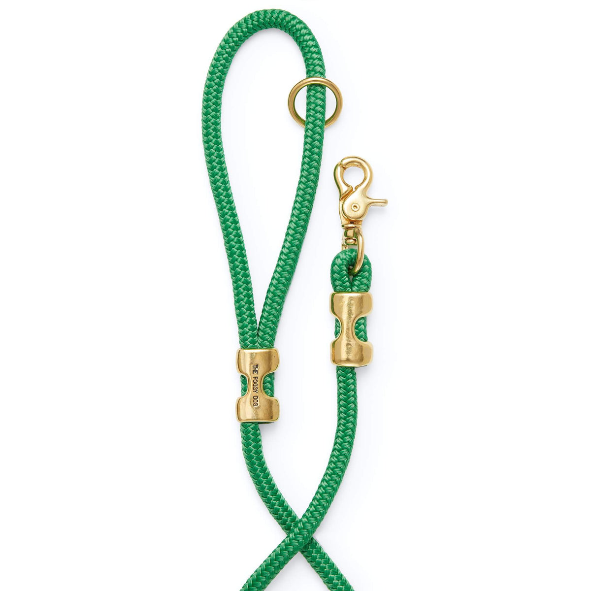 Grass Green Marine Rope Dog Leash, 5 ft Double-Braided