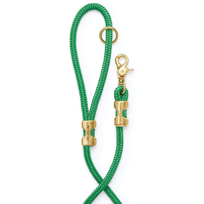 Grass Green Marine Rope Dog Leash, 5 ft Double-Braided