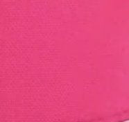 Hot Pink Cotton Dog Collar and Rope Leash Walk Set with Bag Holder