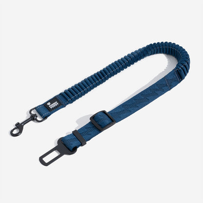 Adjustable Dog Car Seat Belt with Elastic Reflective Strap