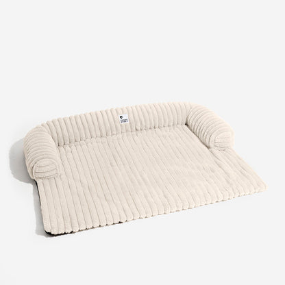 Fluffy Bolster Dog Mat and Couch Cover, Non-Slip, 6 Colors