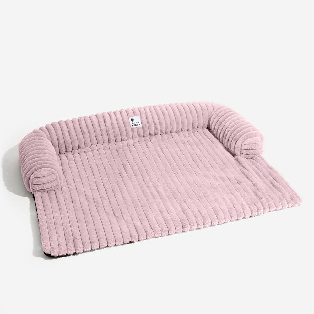 Fluffy Bolster Dog Mat and Couch Cover, Non-Slip, 6 Colors