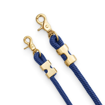 Royal Blue Marine Rope Dog Leash, 5 ft, Double-Braided Nylon